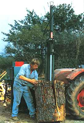 Stanley Logger GVSP 3500/12 vertical log splitter